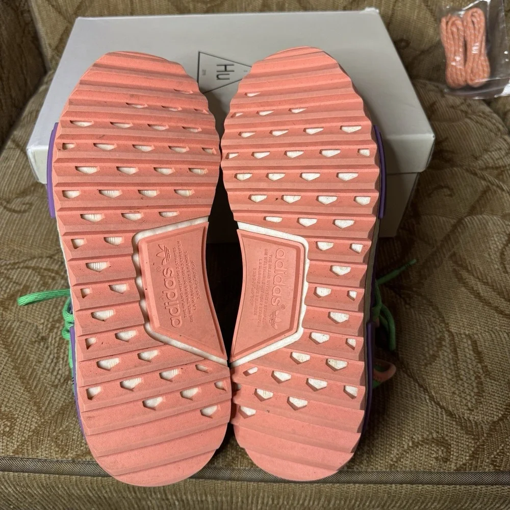 Pharrell x Adidas NMD Human Race Trail Holi Festival Size‎ 8 Excellent W/Box!